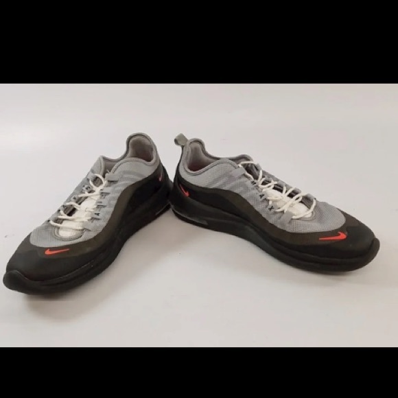 Nike Air Max Axis Running Shoes Wolf Grey Crimson - Picture 4 of 6